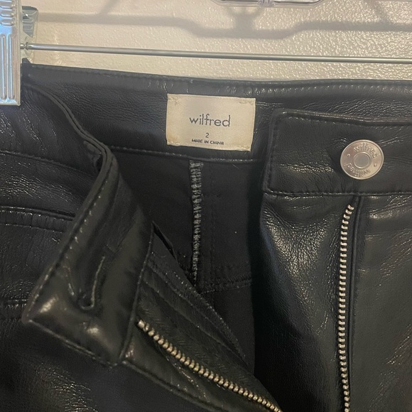 Aritzia Wilfred melina leather pant - Picture 3 of 4